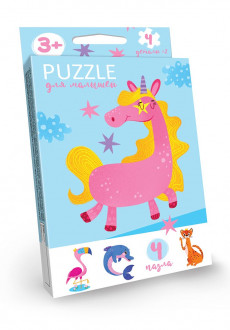 Пазлы для детей «Puzzle для детей», развивающие, в кор.9*2,5*13см PFK-01