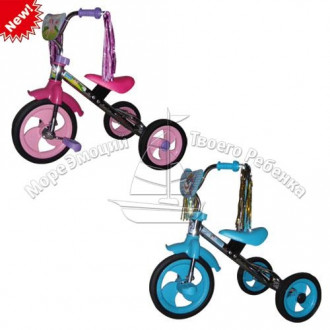 Велосипед 3-х колес., 2 цвета: голубой, розовый (2 шт.)