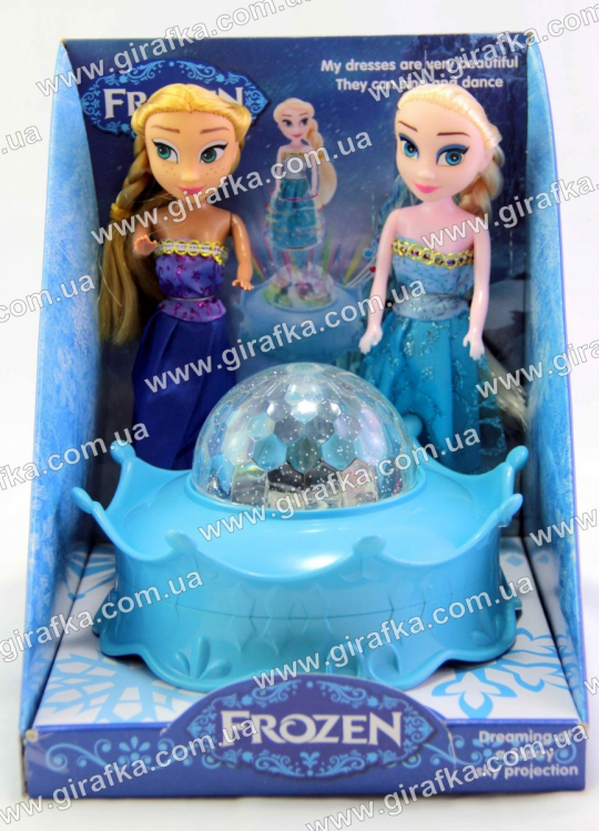 Куклы Frozen 230B Анна и Эльза с вращающимся шаром с подсветкой Фото
