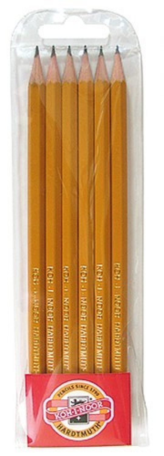 Набор карандашей простых &quot;Koh-I-Noor&quot; 6 шт. разной мягкости Фото