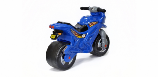 Мотоцикл  501B.3син &quot;ORION&quot;  2-х колёсный, синий музыкальный Фото