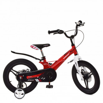 Велосипед детский 14д.LMG14233 (1шт) Hunter,магнез.рама,вилка,кол.,диск.торм.,красный,звонок,д