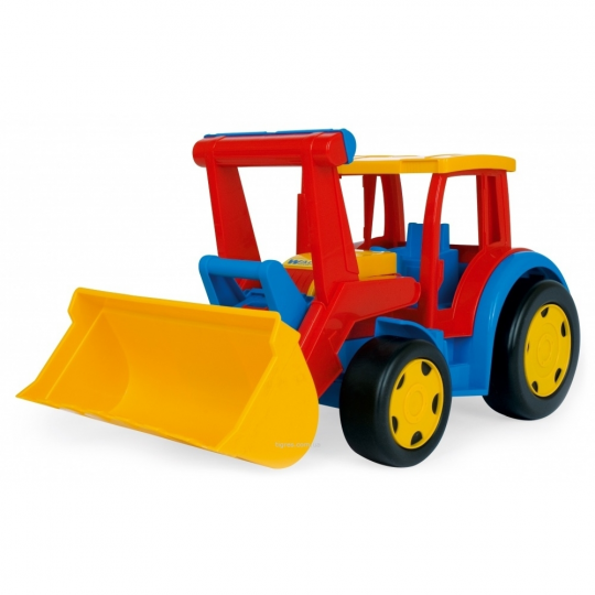 Большой игрушечный трактор Гигант с ковшом Фото