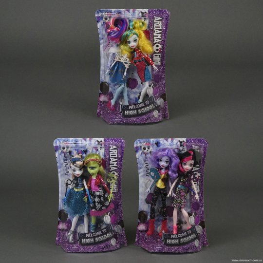 Кукла &quot;Monster High&quot; 3 вида, 2шт на планш. 34*23см (48шт) Фото