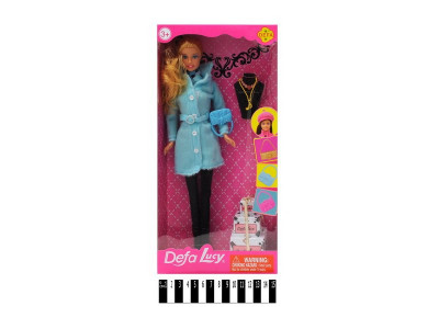 Кукла Defa в зимней одежде