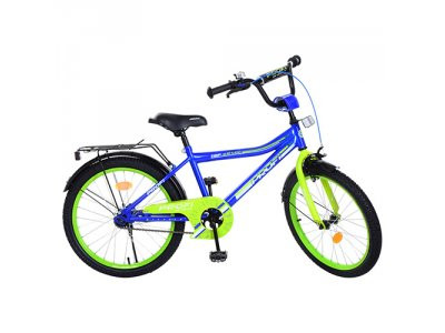 Велосипед детский PROF1 20д. Y20103 (1шт) Top Grade, синий,звонок,подножка