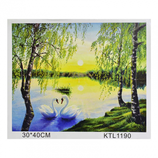 Картина по номерам KTL 1190 (30) в коробке 40х30 Фото