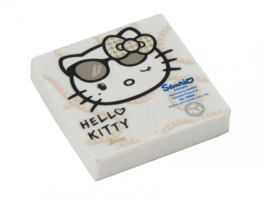 Ластик квадратн. Hello Kitty Diva /50/600// Фото