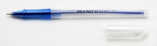 Ручка кульк. Piano Best РТ-1157 синя, цена за уп., в уп. 50шт (50*10шт./кор.) Фото