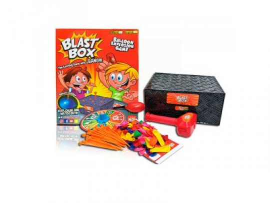 Настольная игра Blast box взрывная коробочка - взорвать воздушные шары Фото