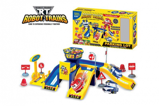 Паркинг &quot;Robot Trains &quot; ZY-643 (36шт/2) в коробке Фото