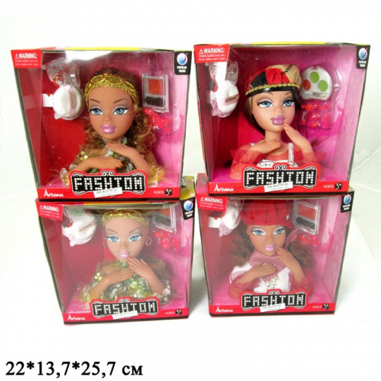 Кукла-модель для причесок и макияжа, 3 вида Фото