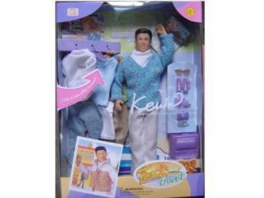 Кукла DEFA 20993 (48шт) Ken, 29,5см, одежда, аксессуары, 3 вида, в кор-ке, 25-34-6см Фото