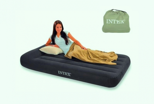 Надувная велюровая кровать Intex (66767) Фото