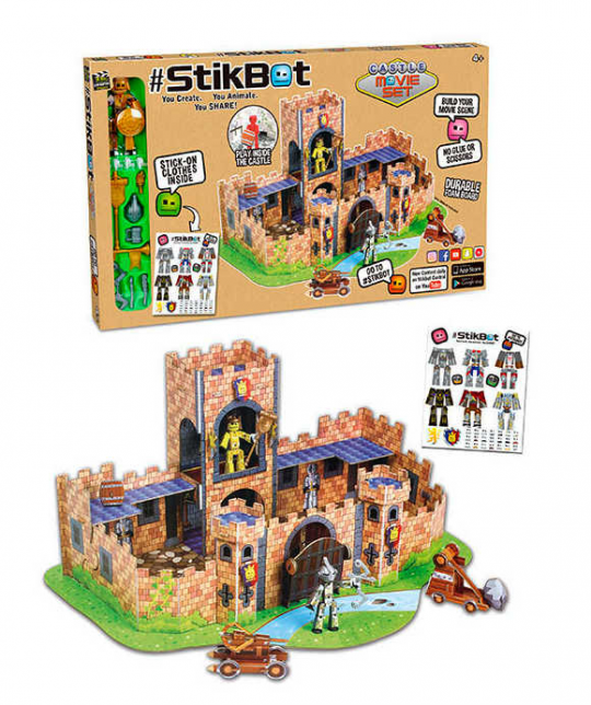 Игровой набор для анимационного творчества StikBot &quot;Замок&quot; в кор. /36/ Фото