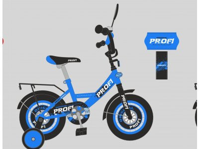 Велосипед детский PROF1 20д. XD2044 (1шт) Original boy,сине-черный,свет,звонок,зерк.,подножка