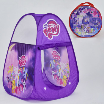 Палатка lottle pony Пони фиолетовая, много фото