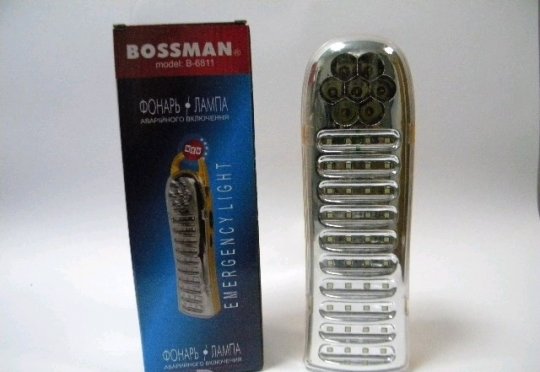 Фонарь/лампа Bossman 7 LED + 40 SMD LED в кор. /1/ Фото
