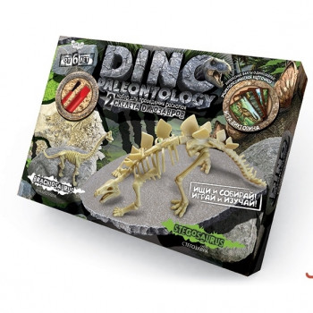 Набор раскопки динозавра DINO PALEONTOLOGY Брахиозавр и Стегозавр