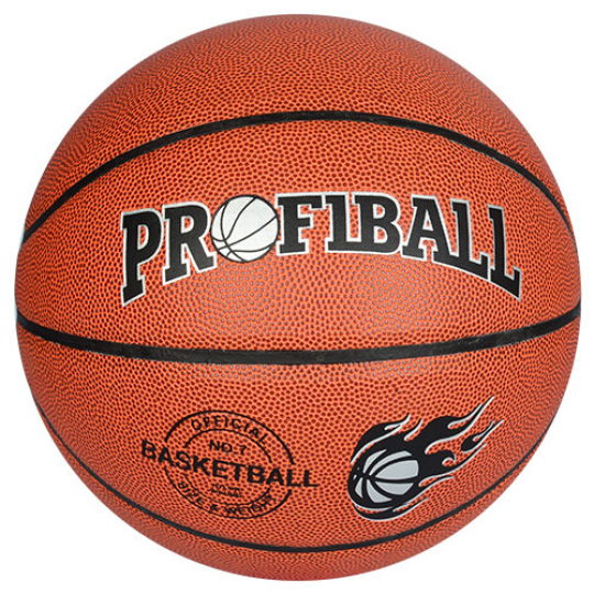 Мяч баскетбольный EV 3158-1 (30шт) размер 5, ПВХ 1мм,580-600г, в кульке, Фото