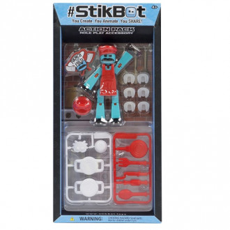 Игровой набор  для  анимационного творчества STIKBOT S4 – КУЛИНАРНОЕ ШОУ (1 экскл. фиг., аксессуары)