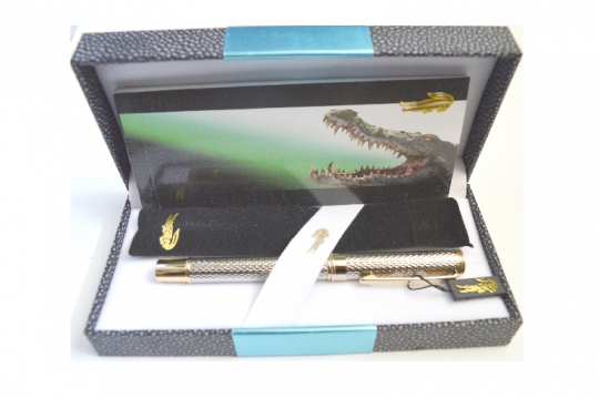 Набор подар, ручка перо &quot;Crocodile&quot;№218 в футляре Фото