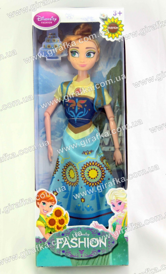 Кукла 699-107H Frozen  шарнирная музыкальная 2 вида Фото