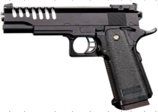 Пистолет VIGOR с пульками, пак. 22см (144шт) Фото