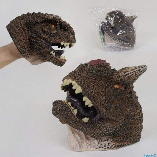 Голова динозавра x 315 надевается на руку Фото