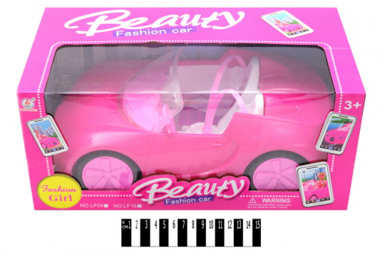 Машина для куклы типа Барби в коробке. 36*16*19 см. Фото