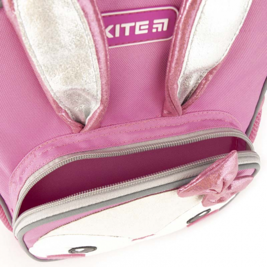 Рюкзак детский с ушками Kite Kids Bunny для девочек 295 г 29 x 21 x 9.5 см 7 л Розовый (K20-549XS-1) Фото