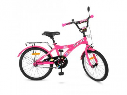Велосипед детский PROF1 20д. T2062 (1шт) Original girl,малиновый,звонок,подножка Фото