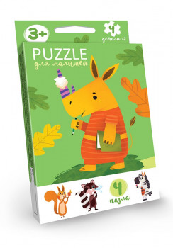 Пазлы для детей «Puzzle для детей», развивающие, в кор.9*2,5*13см PFK-04U