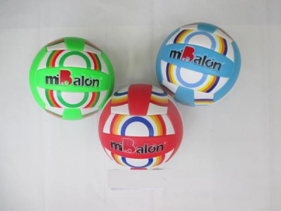 Мяч волейбол F17496 (60шт) 3 цвета,