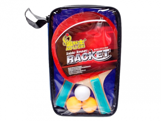 Теннис наст.BT-PPS-0027 ракетки (1,2см,цвет.ручка)+3мяча сумка ш.к./40/ Фото