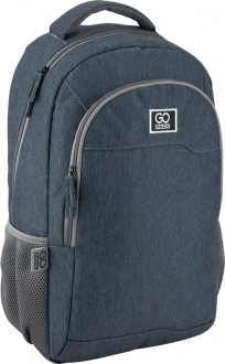 Рюкзак молодежный GoPack 0.52 кг 46.5x29x14 см 22 л Серый (GO19-142L-1)