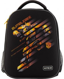 Рюкзак школьный каркасный Kite Education Transformers 17 л Черный (TF19-531M) (4251458763221)