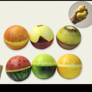 Сквиш фрукты-шары clr230 10 см