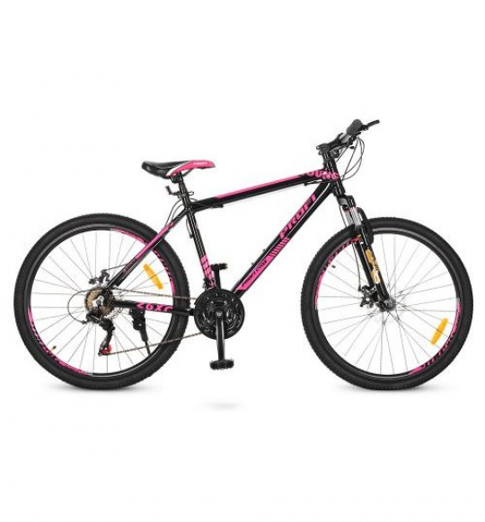 Велосипед 26д. G26YOUNG A26.4 (1шт)алюм.рама 18&quot; ,Shimano 21SP,алюм.DB,двойн.обод,черно-розовый Фото