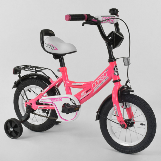 Велосипед детский 12 дюймов 2-х колёсный CORSO (CL-12 D 0373) Фото