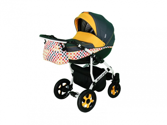 Детская универсальная коляска 2В1 “Viper” Вайпер горох Фото