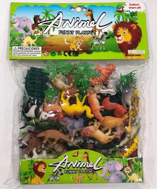 Набор диких животных 370202 (48) в кульке Фото