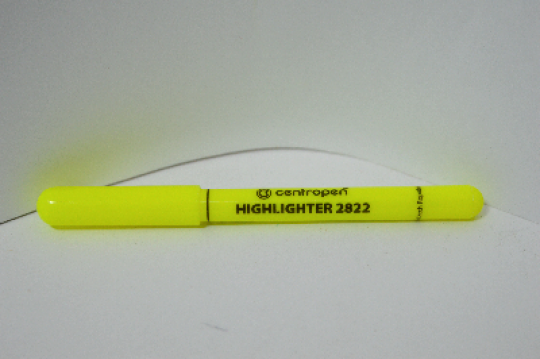 Маркер Сеntropen 2822 Highlighter желтый Фото