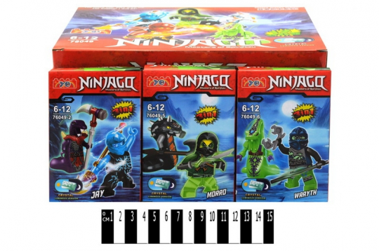 Конструктор &quot;Ninjago&quot; (коробка 12 шт.) 25*12*7 см. /480-2/ Фото