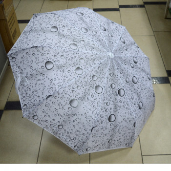 Зонт женский автомат Капелька с глитером MR100