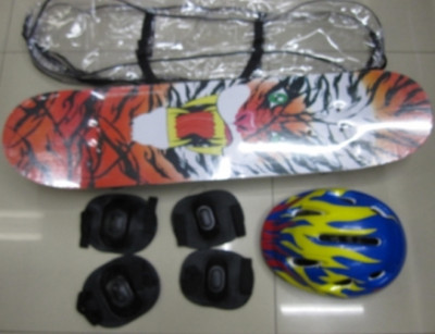 Скейт с набором BT-YSB-0023 колеса PVC подвеска 1,1см 6в.71*20 в сумке ш.к./6/