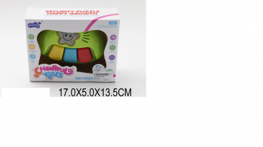 Муз.игрушка для малышей 892 (1300482) батар,на планшете 17*5*13,5см Фото