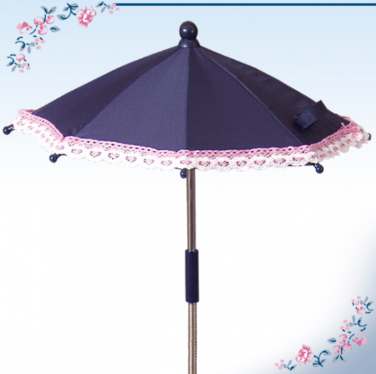 Коляска для кукол с зонтиком и сумкой De Cuevas 81014 (ручка до 81см) Испания Фото