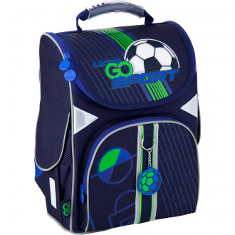 Рюкзак школьный GoPack Education каркасний 5001-10 Football (GO20-5001S-10)