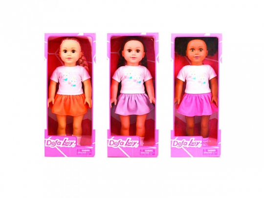 Кукла DEFA 5510 (6шт) мягконабивная, 46см, 2вида, в кор-ке, 48-20-10,5см Фото